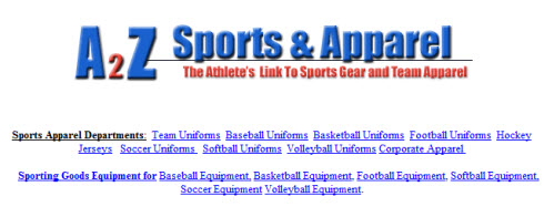 Sporting goods Sporting goods